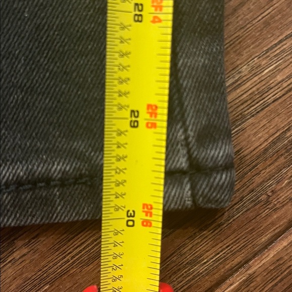 Signature by Levi’s Heritage High-Rise Kick Boot Black Jeans Size 12 - Picture 6 of 6